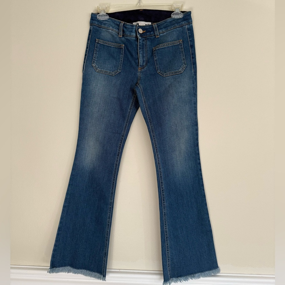 Stella McCartney cropped flare jeans